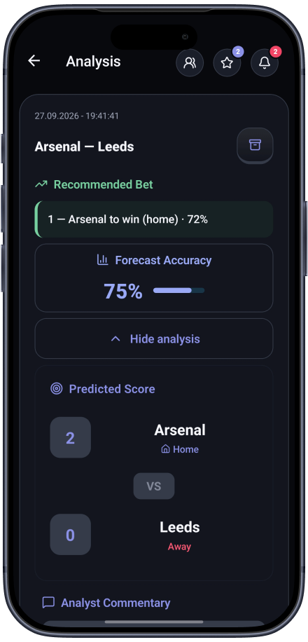 AI match analysis