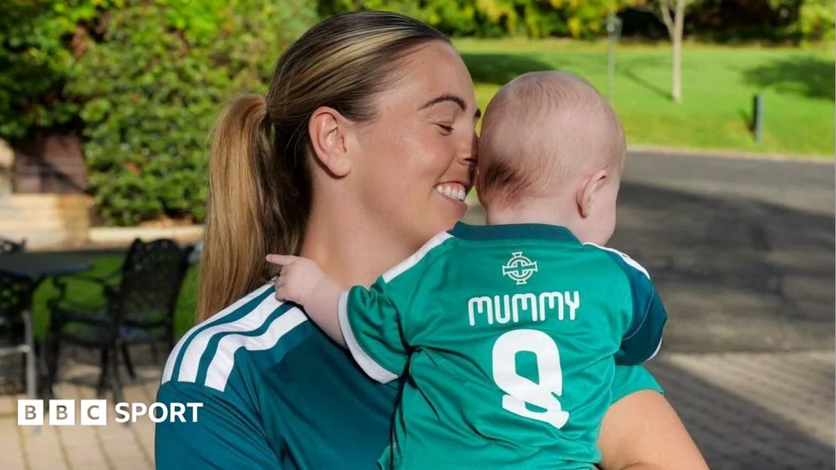 Simone Magill on motherhood and football: 'They can co-exist'
