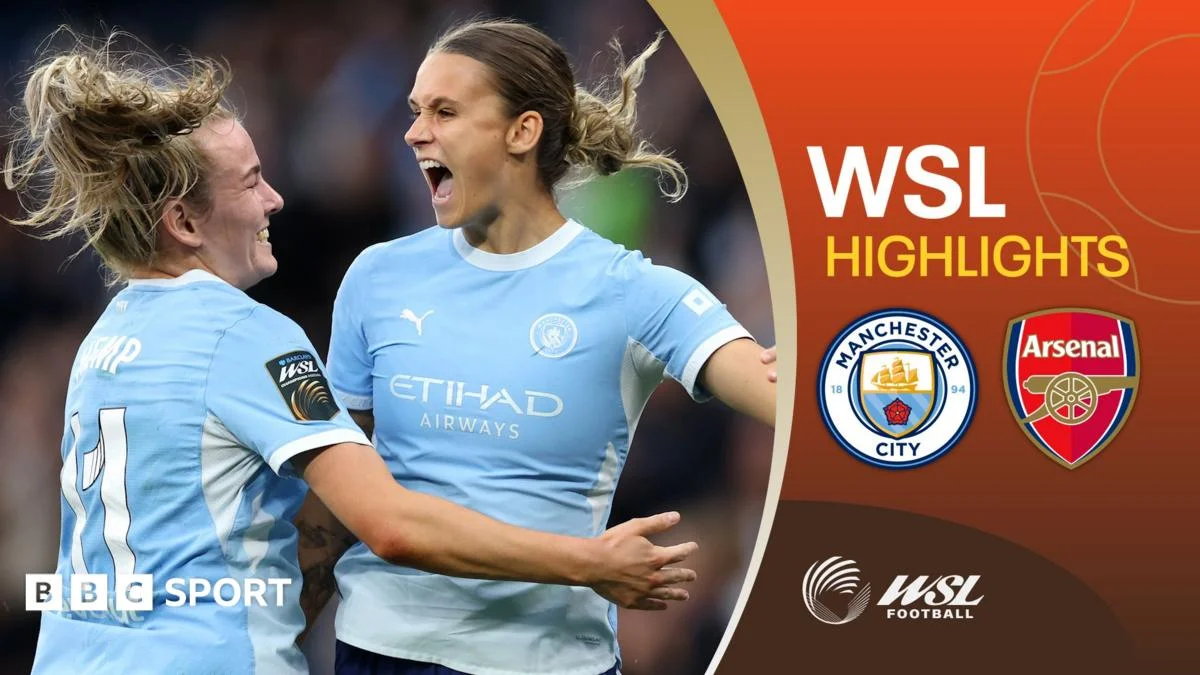 Manchester City stage comeback to beat Arsenal 4-2 in WSL